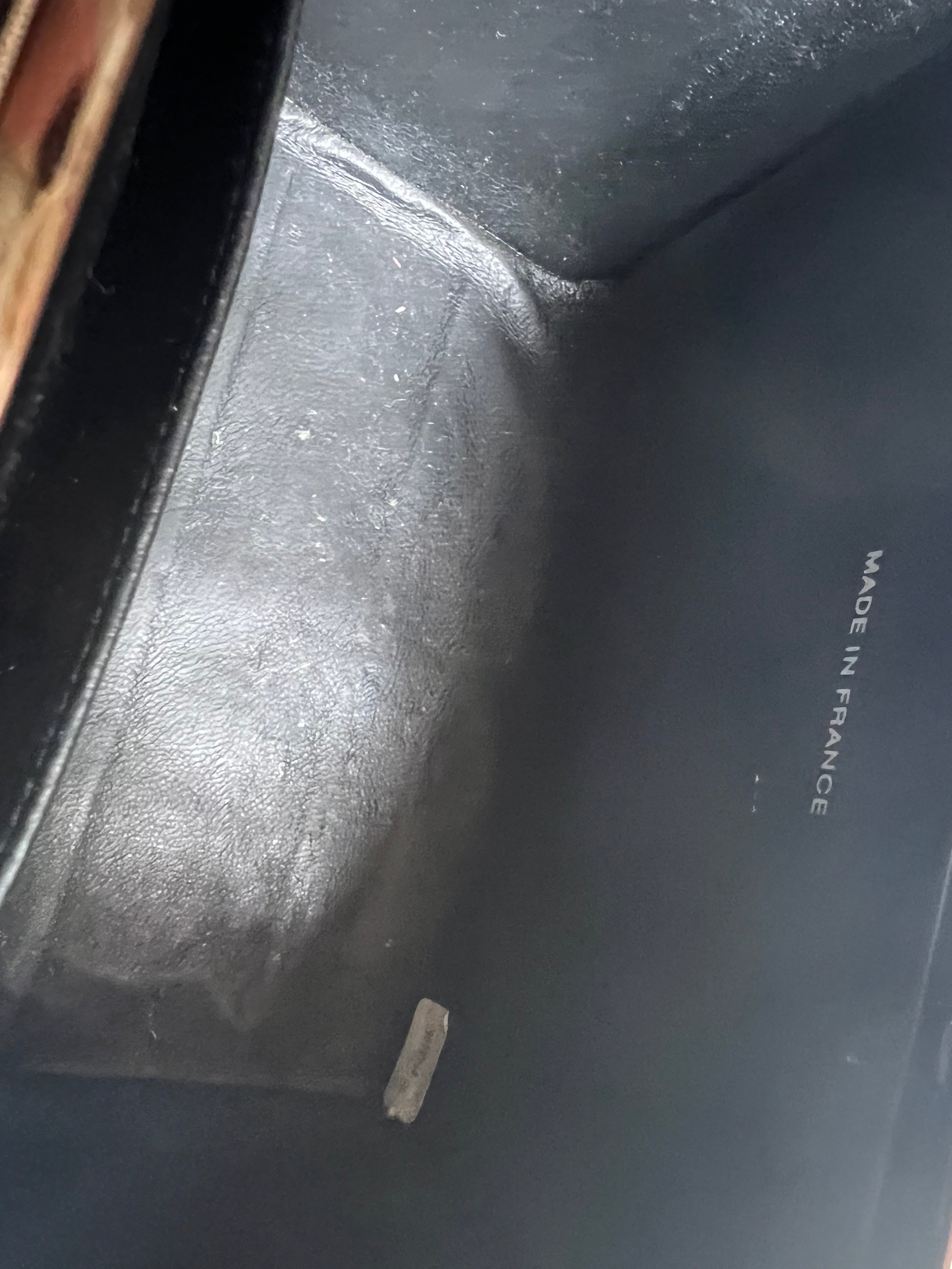 Black Vanity Case Bag Chanel Vintage 90s