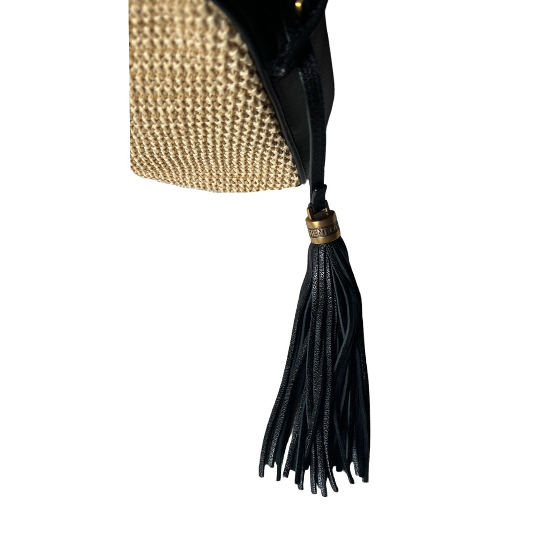 saint laurent tassel crossbody bag