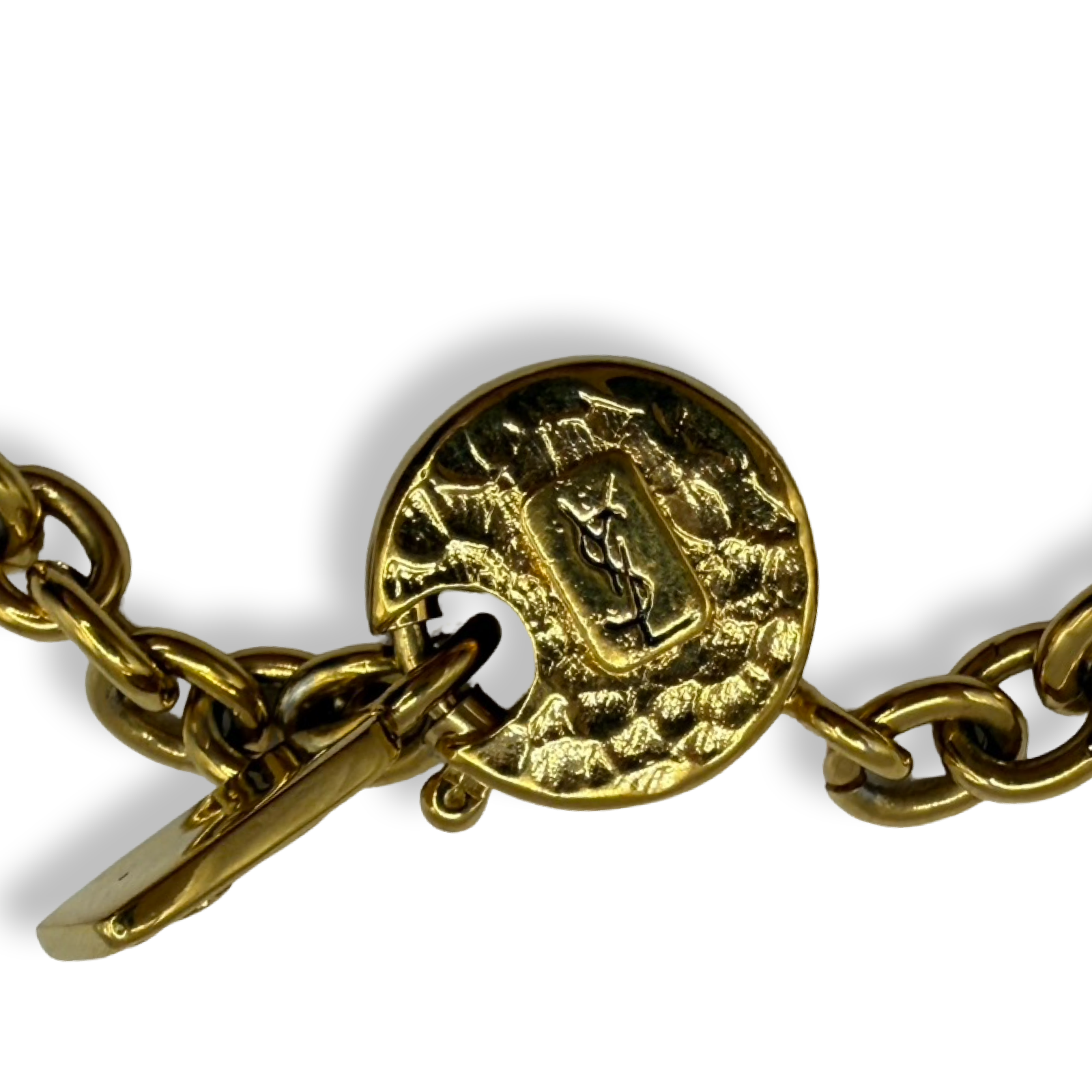 YSL Vintage Moon & Necklace