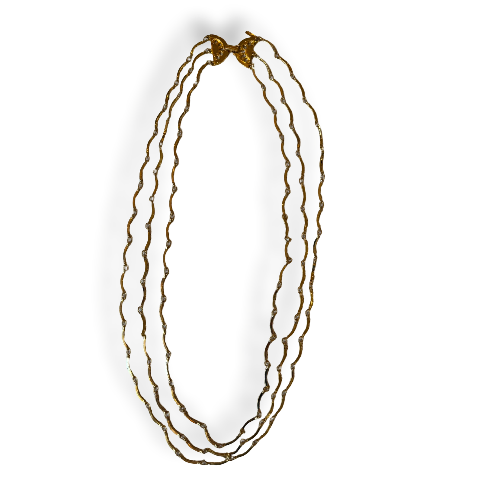 Yves Saint Laurent Vintage Tiered Necklace