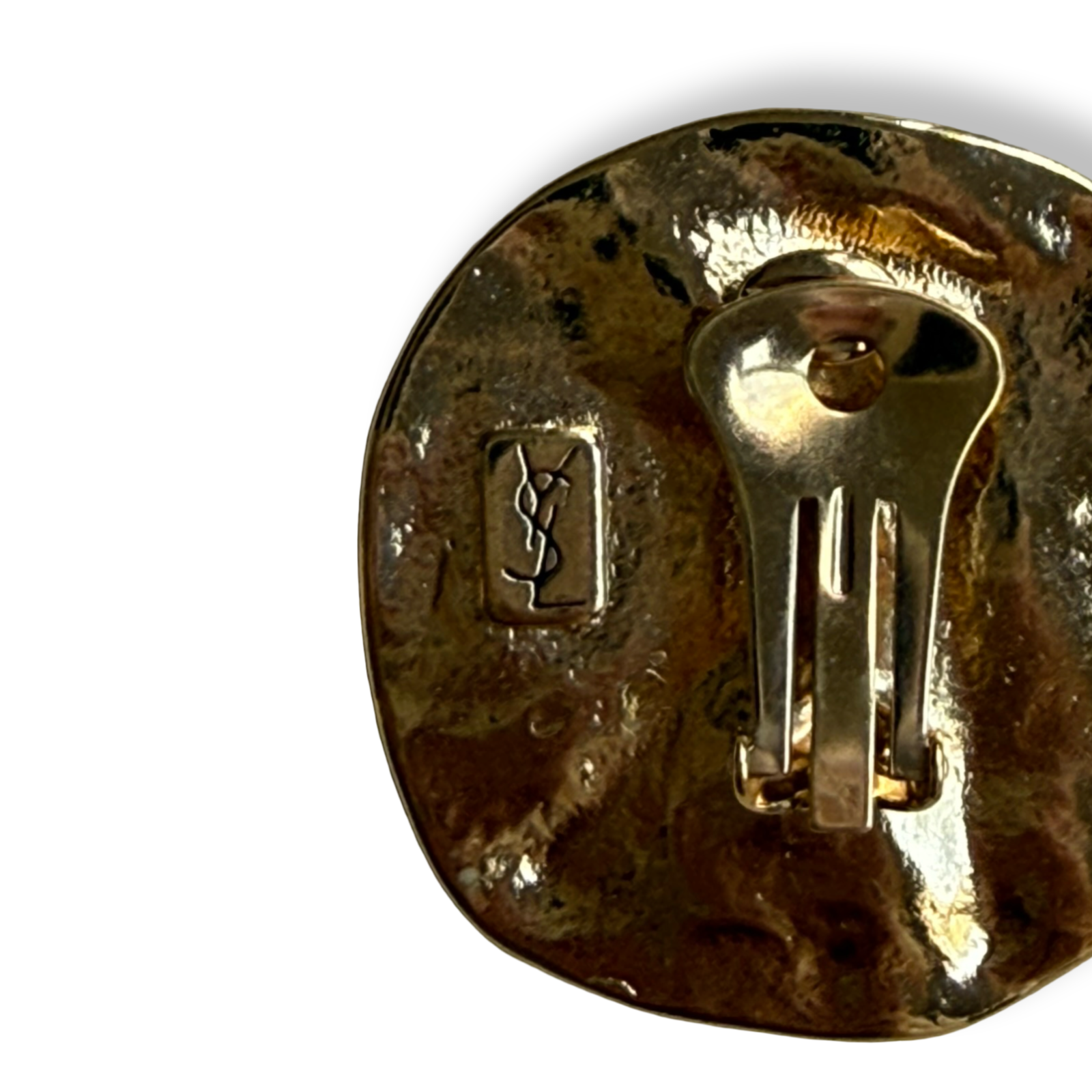 Yves Saint Laurent Runway Texture Earrings