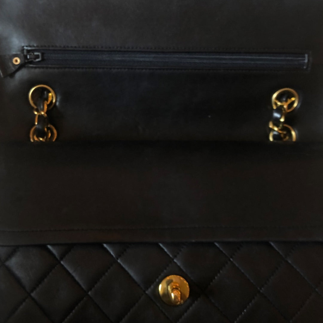 Chanel Classic Flap Medium Black Vintage