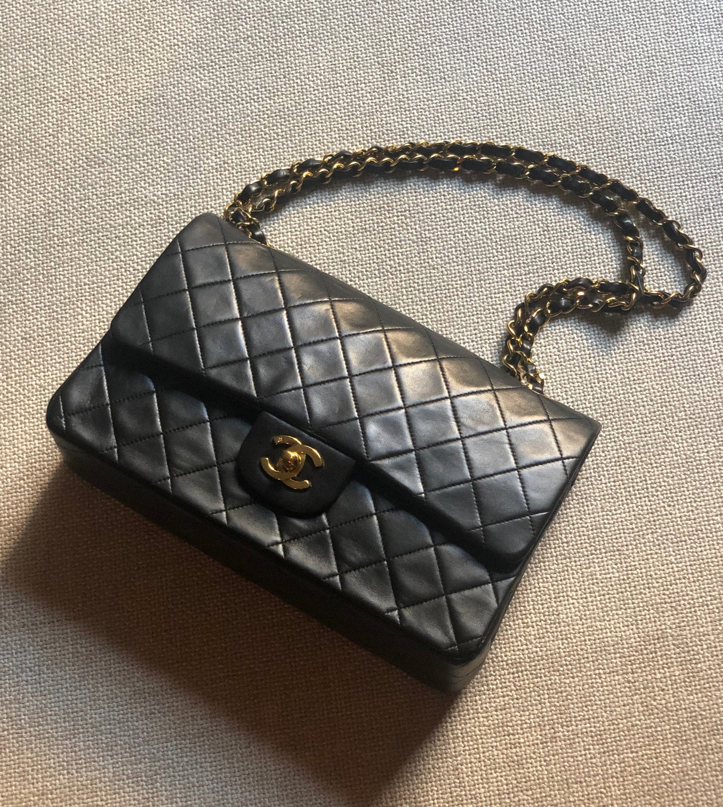 Chanel Classic Flap Medium Black Vintage