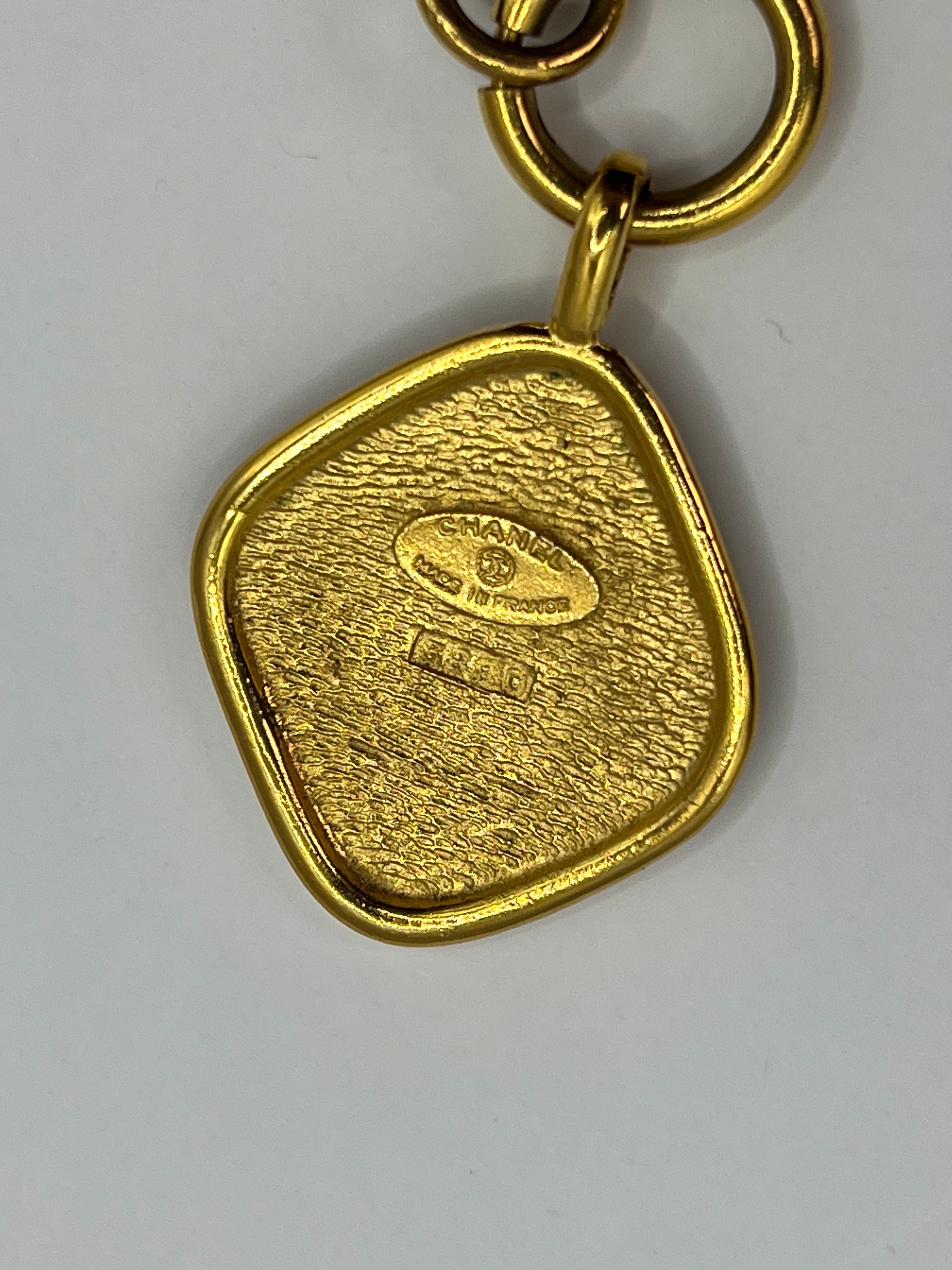 Chanel Vintage Rue Cambon Pendant Necklace