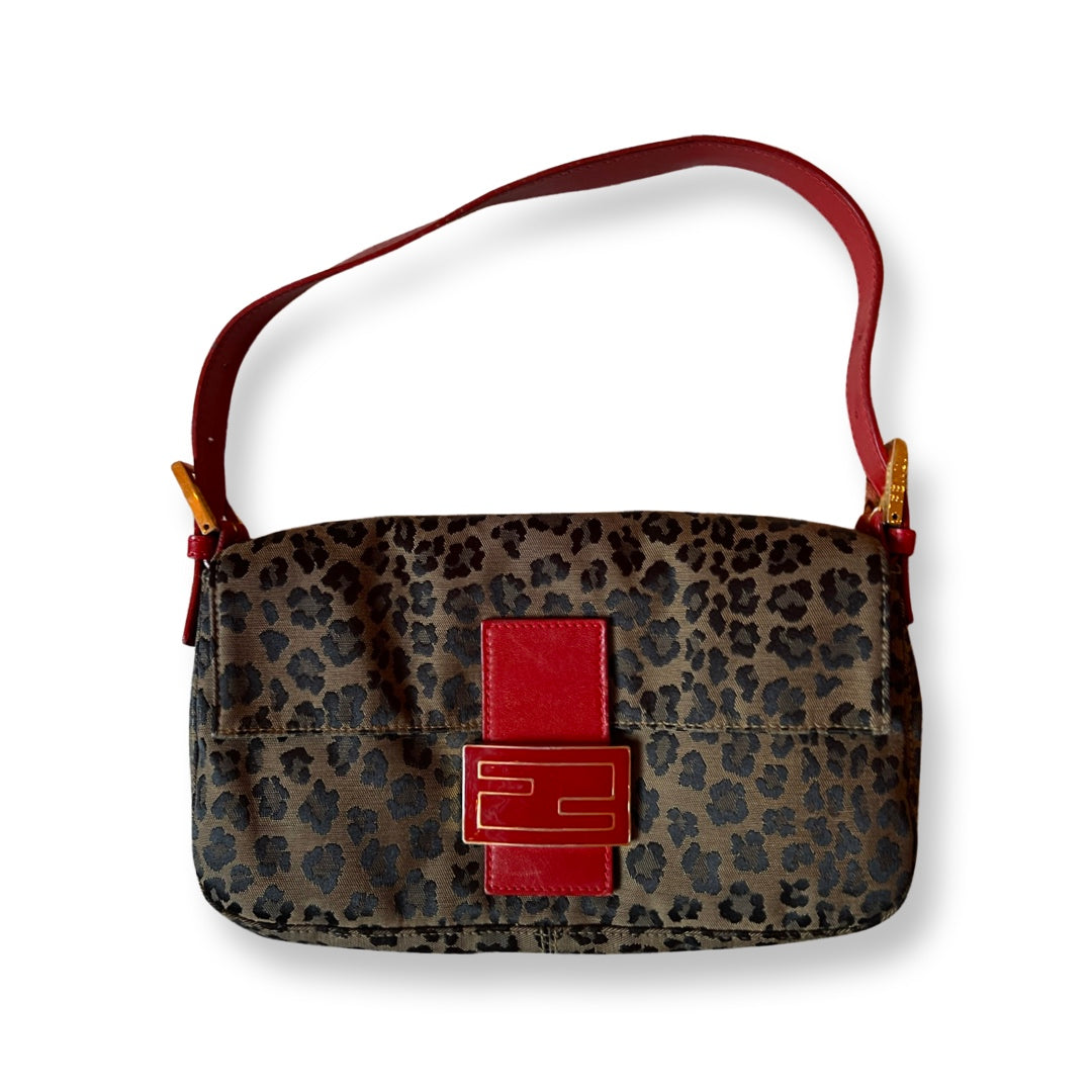 Fendi Leopard Baguette – The Vintage New Yorker