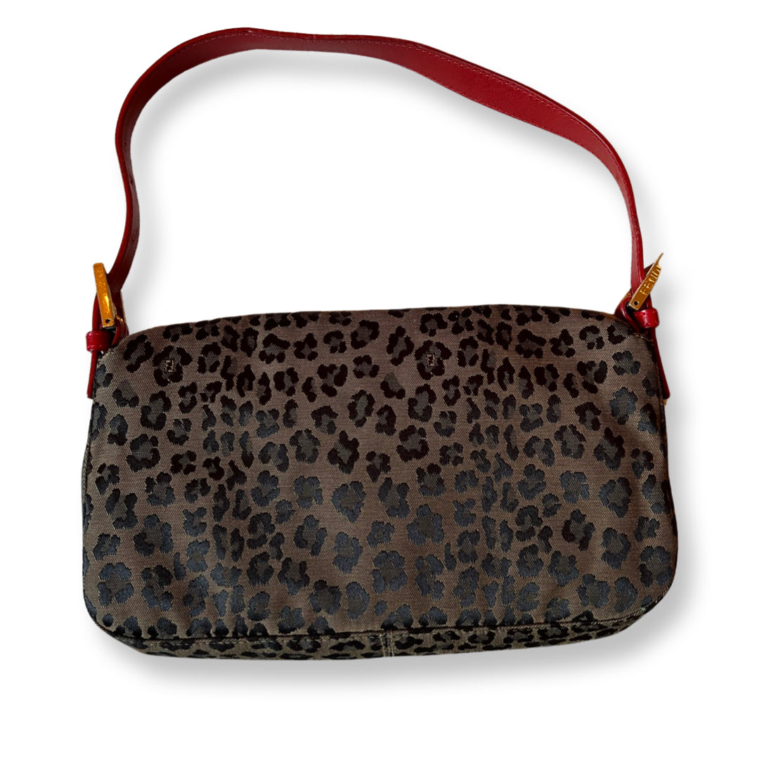 Fendi Leopard Baguette