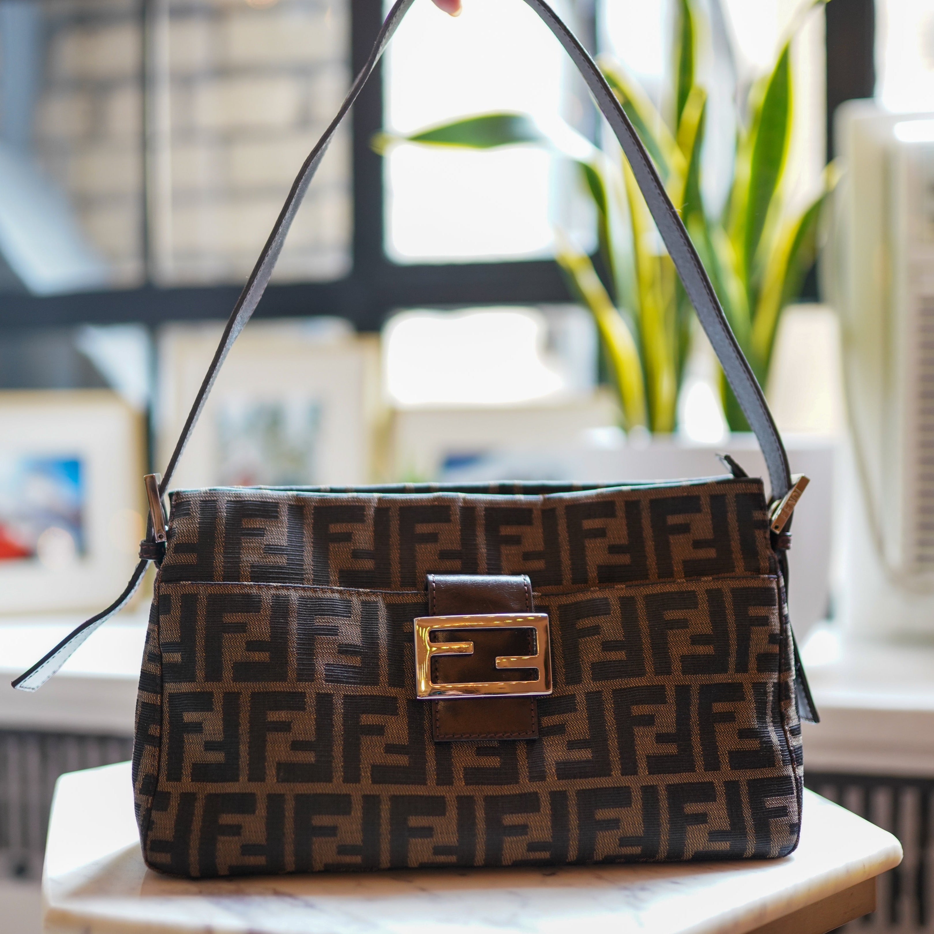 Fendi signature monogram bag 