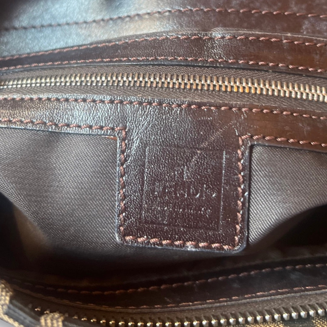 Fendi Zucca Vintage Shoulder Bag