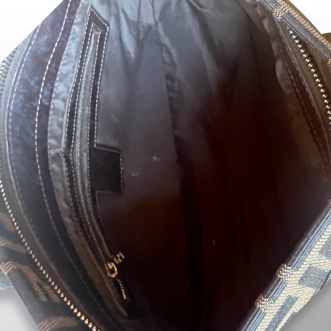 Fendi Zucca Vintage Shoulder Bag