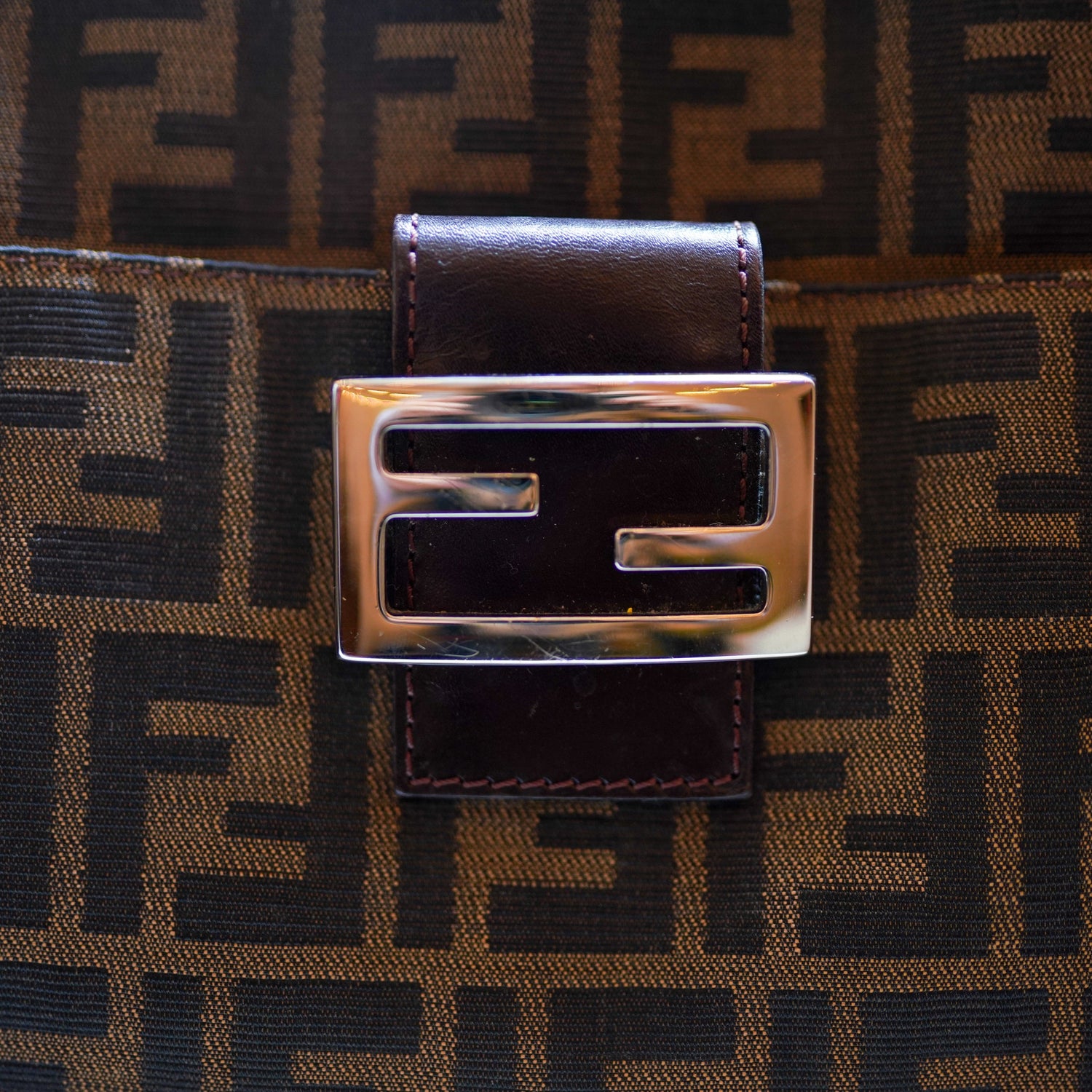 Fendi Signature logo monogram bag