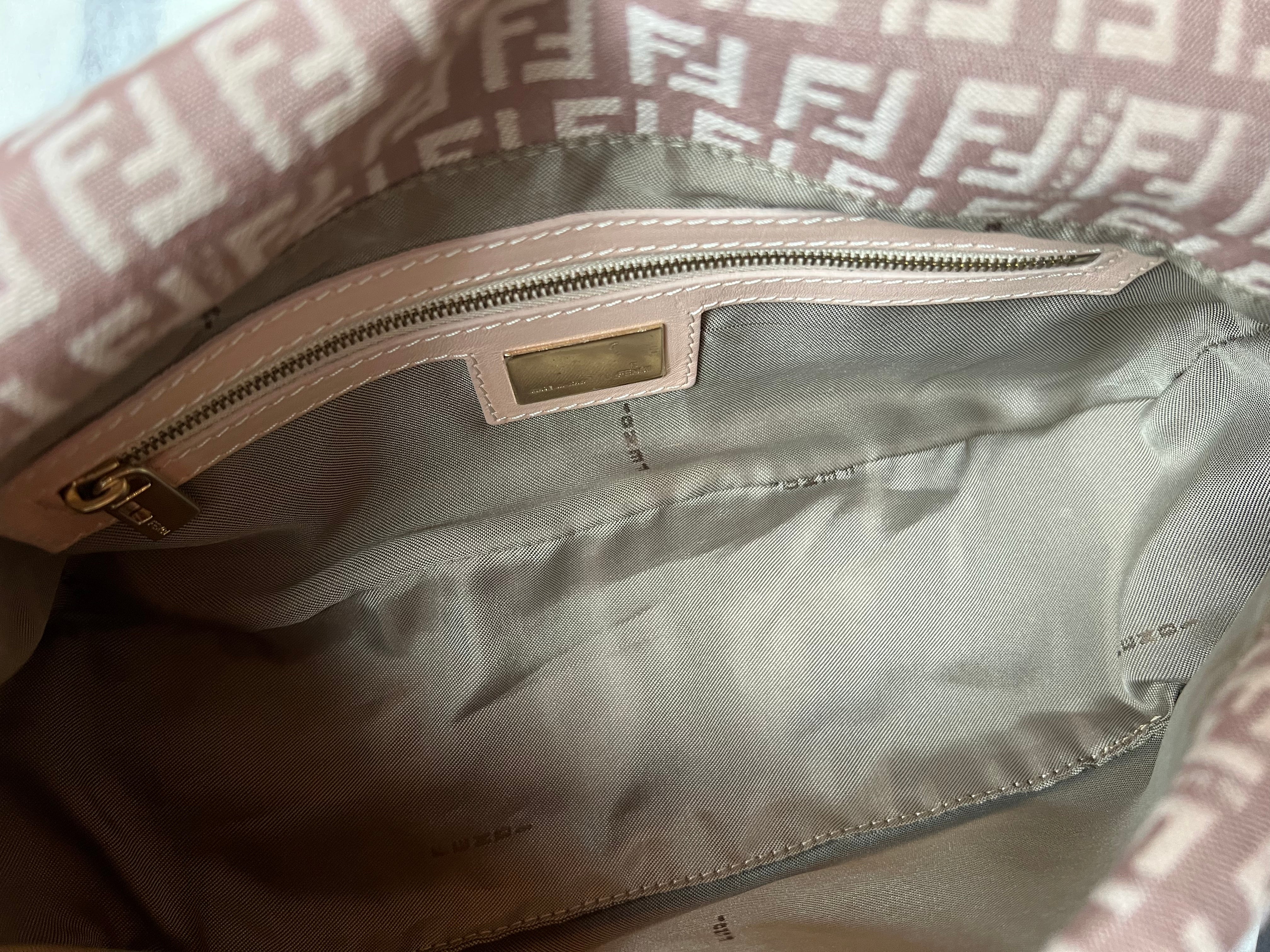 Fendi Zucchino Double Flap