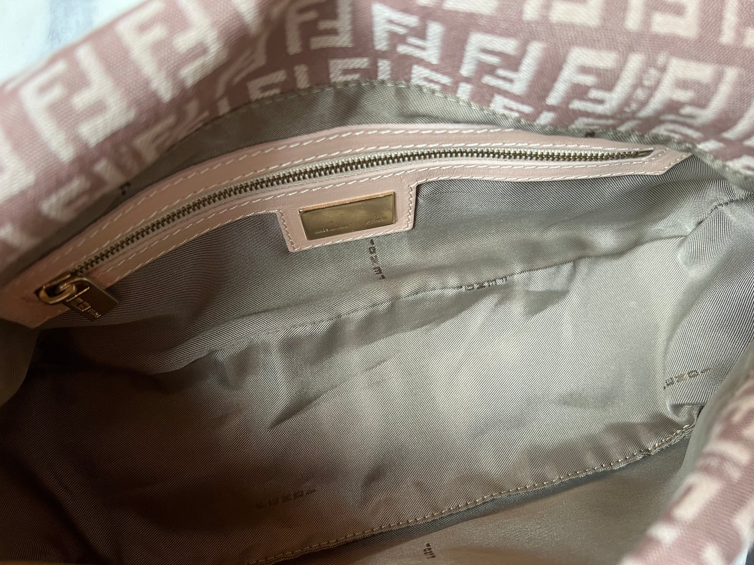 Brown Fendi Crystal Zucchino Handbag – Designer Revival
