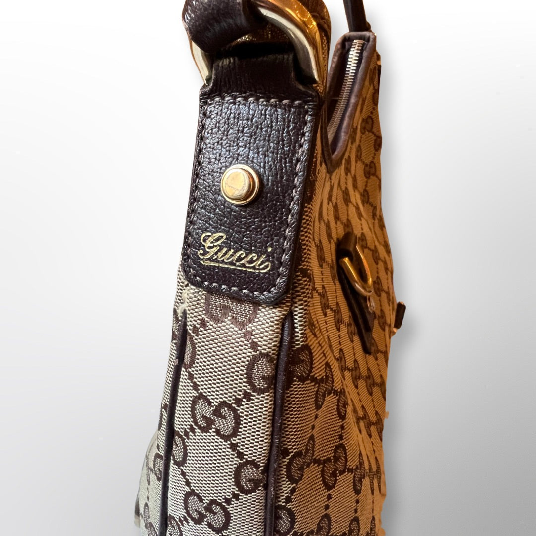 Gucci Abbey Signature Shoulder Bag