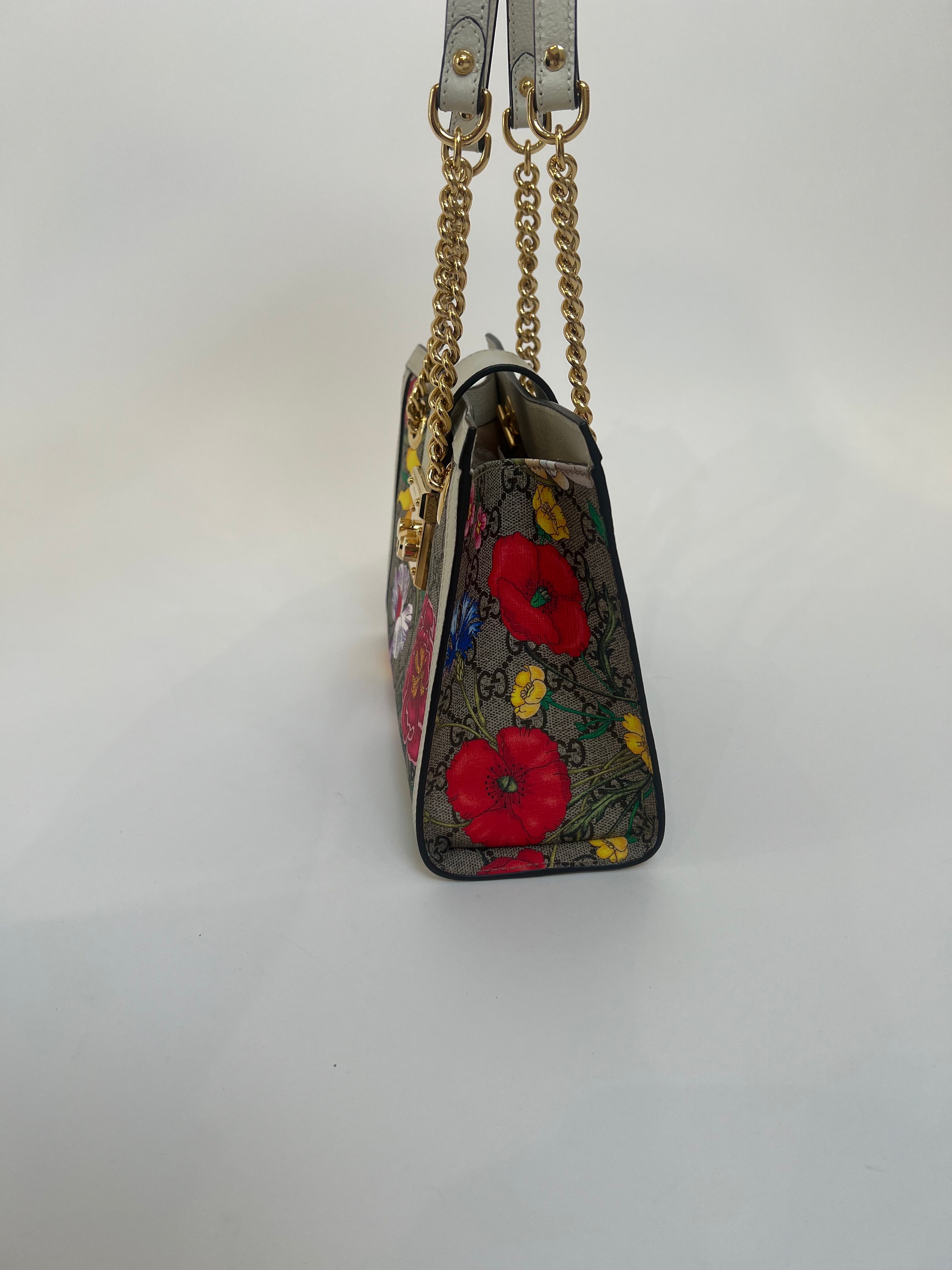 Gucci Flora Padlock Medium