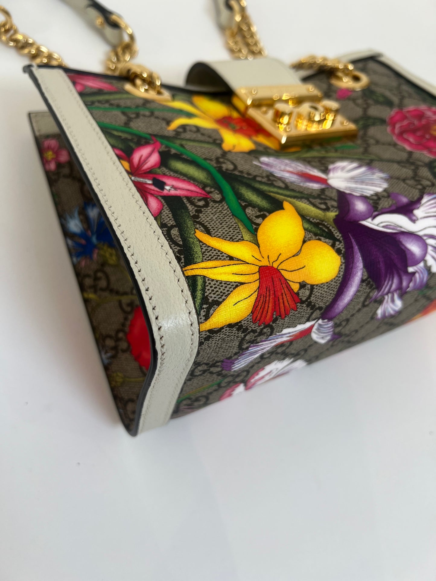 Gucci Flora Padlock Medium