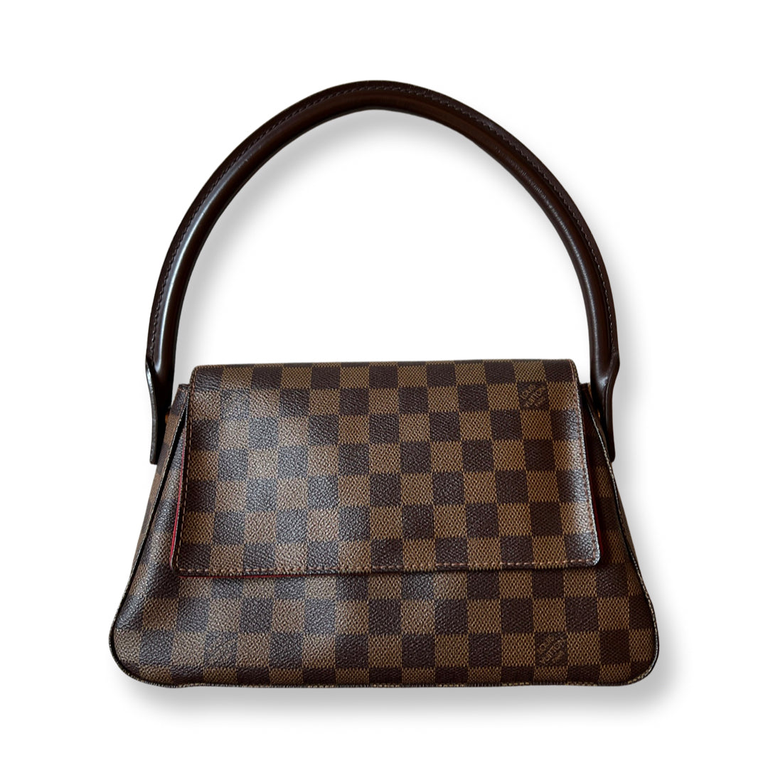 Louis Vuitton Vintage Monogram Canvas Mini Looping Shoulder Bag