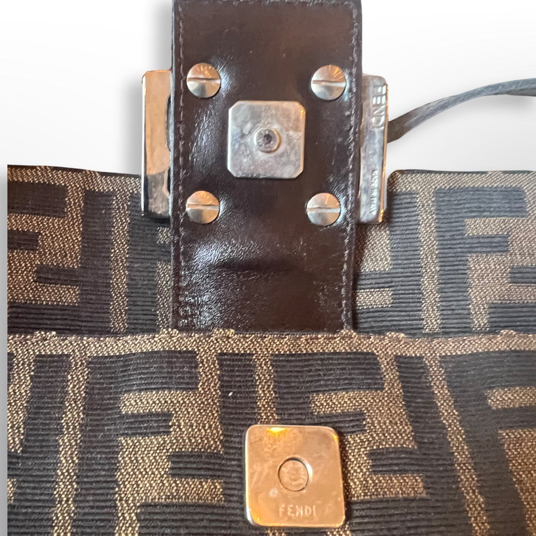 Fendi Zucca Vintage Shoulder Bag