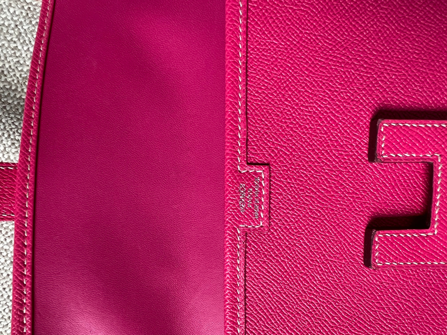 Hermès Jige Clutch 29 Bag Rose Tyrien - Epsom Leather