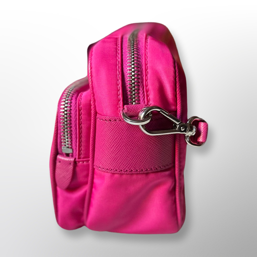 Prada Front Pocket Nylon Camera Bag