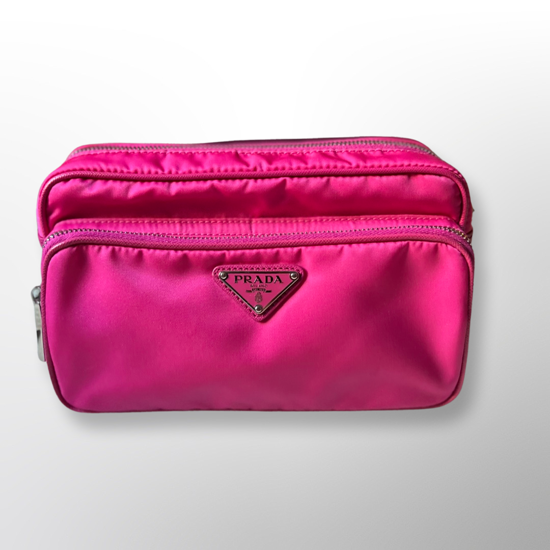 Prada Front Pocket Nylon Camera Bag